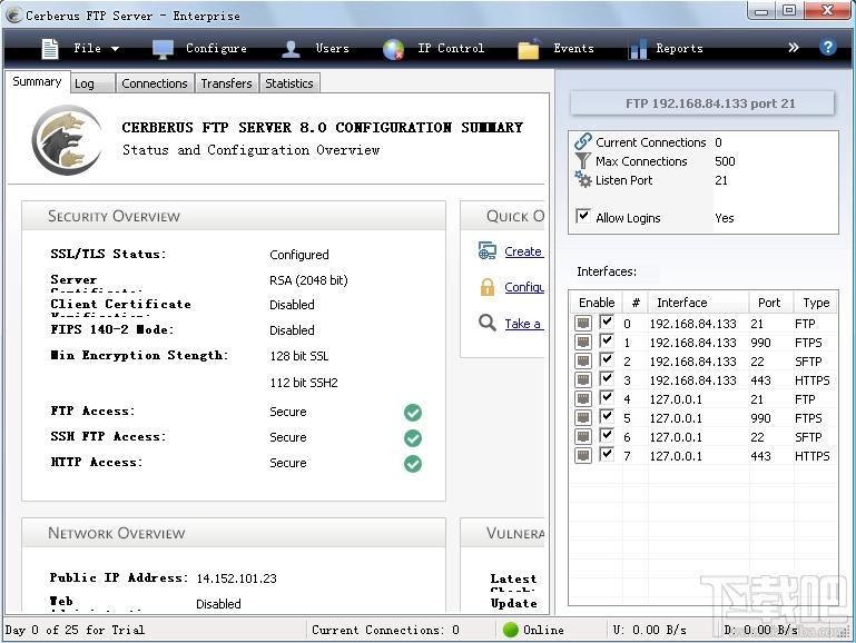 Cerberus FTP Server,Cerberus FTP Server下载,FTP服务器软件