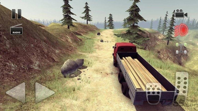 卡车司机疯狂的道路中文版下载,卡车司机疯狂的道路,驾驶游戏,模拟游戏
